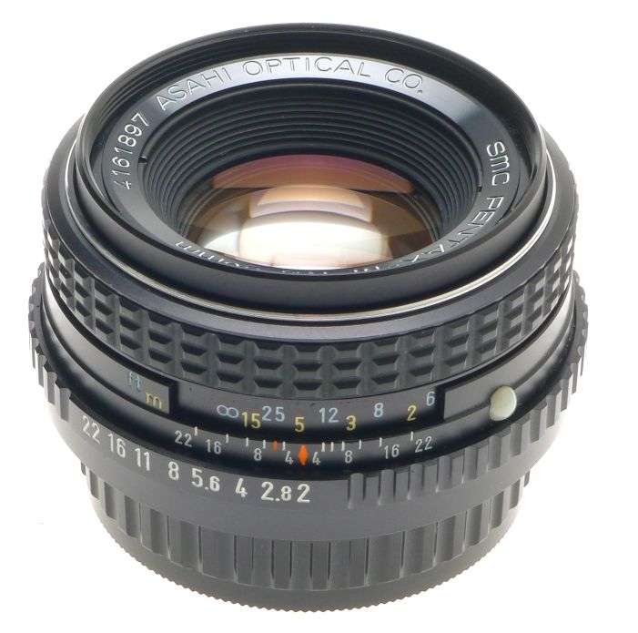 PENTAX-M SMC PRIME 1:2/50mm ASAHI BAYONET MOUNT SLR CAMERA LENS CAPS f=50mm NICE