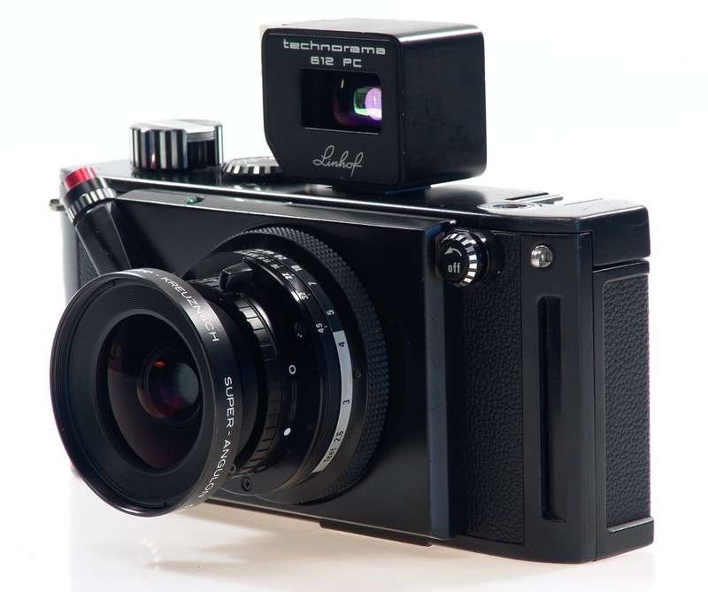 LINHOF TECHNORAMA 612 PC SUPER-ANGULON 1:5.6/65mm LENS