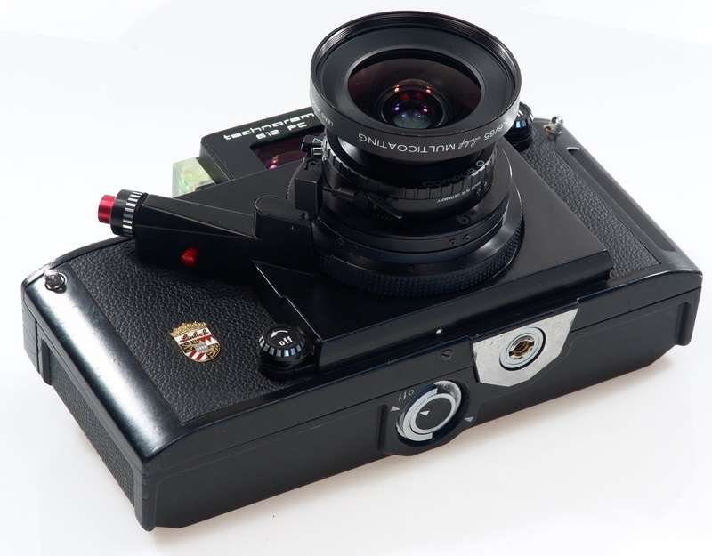 LINHOF TECHNORAMA 612 PC SUPER-ANGULON 1:5.6/65mm LENS