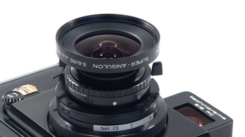 LINHOF TECHNORAMA 612 PC SUPER-ANGULON 1:5.6/65mm LENS