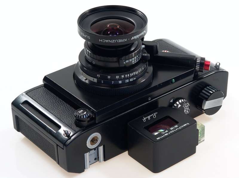LINHOF TECHNORAMA 612 PC SUPER-ANGULON 1:5.6/65mm LENS