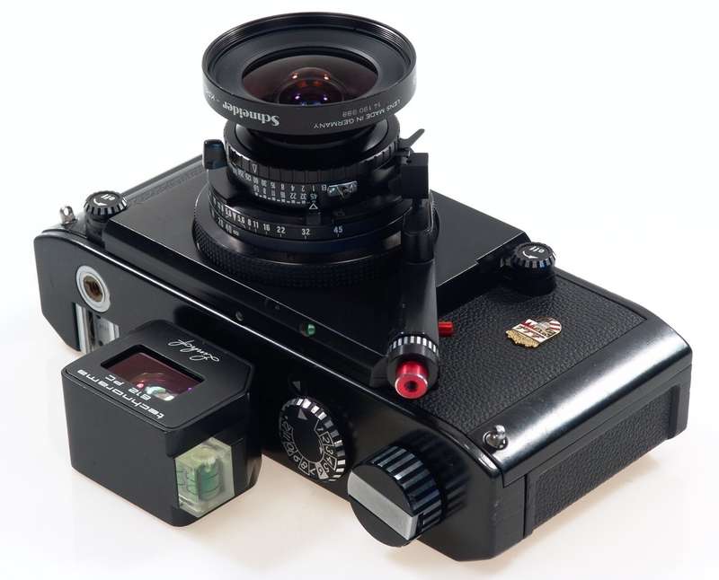 LINHOF TECHNORAMA 612 PC SUPER-ANGULON 1:5.6/65mm LENS