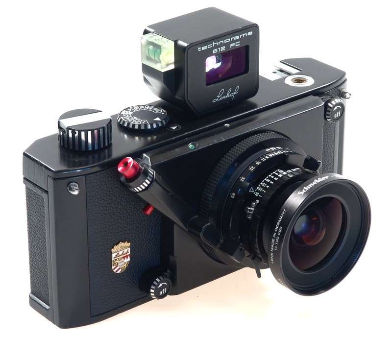 LINHOF TECHNORAMA 612 PC SUPER-ANGULON 1:5.6/65mm LENS