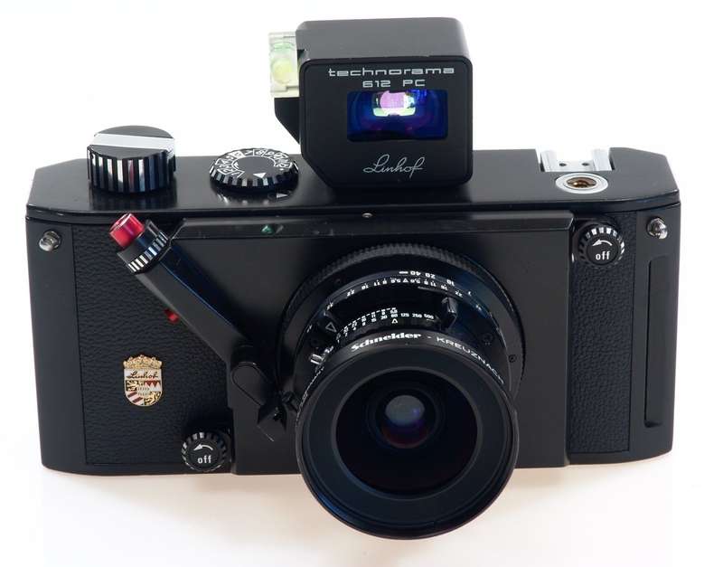LINHOF TECHNORAMA 612 PC SUPER-ANGULON 1:5.6/65mm LENS