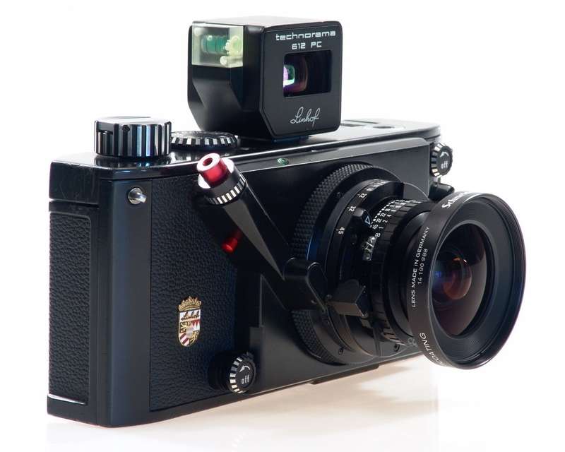LINHOF TECHNORAMA 612 PC SUPER-ANGULON 1:5.6/65mm LENS