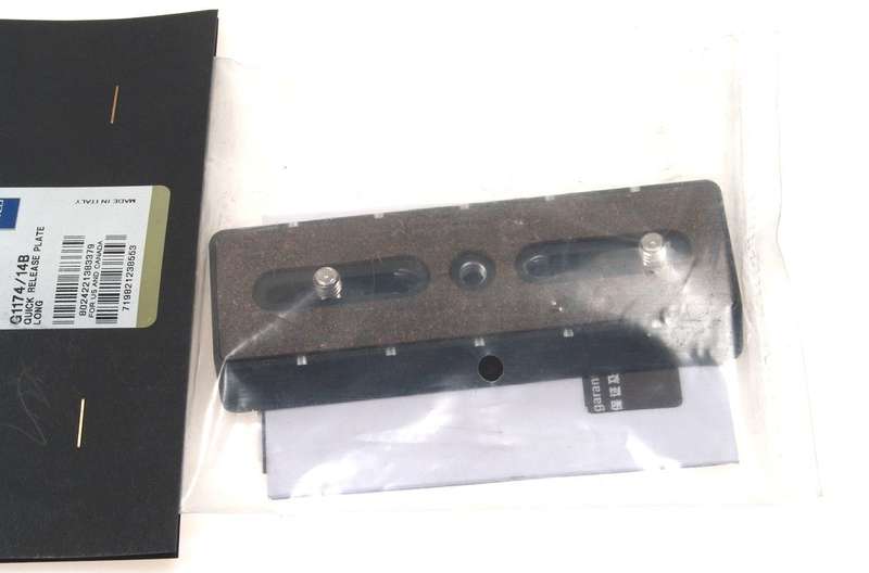 GITZO G1174/14B QUICK RELEASE PLATE LONG SPARE NEW MINT