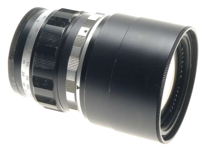 LEICA 11063 TELYT 1:4/200mm VISOFLEX LENS f=200mm ORIGINAL BOX USED CLEAN GLASS