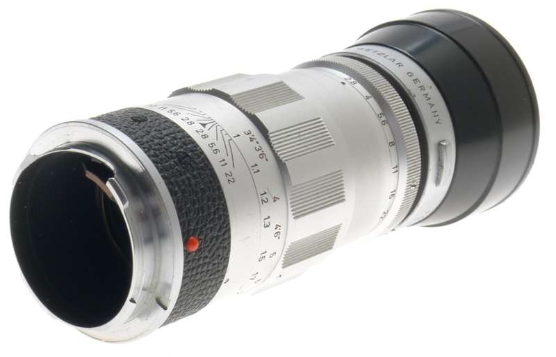 ELMARIT 2.8/90mm CHROME M MOUNT LEICA LENS HOOD UVa FILTER CAPS USED AS IS f=90