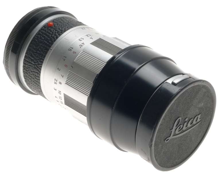 ELMARIT 2.8/90mm CHROME M MOUNT LEICA LENS HOOD UVa FILTER CAPS USED AS IS f=90
