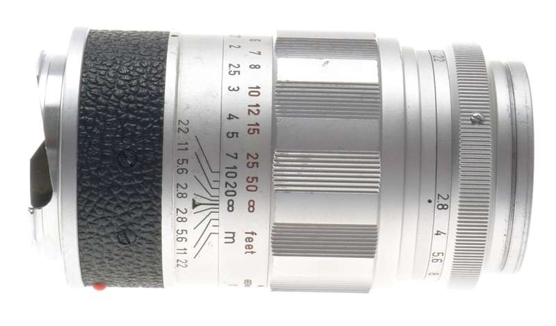 IUFOO HOOD NICE ELMARIT 1:2.8/90mm CHROME M MOUNT LEICA CAMERA LENS CAPS f=90mm