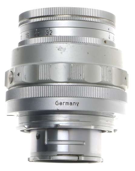 ELMAR f=9cm 1:4 COLLAPSIBLE LEICA CHROME M BAYONET MOUNT CAMERA LENS 1:4/90mm