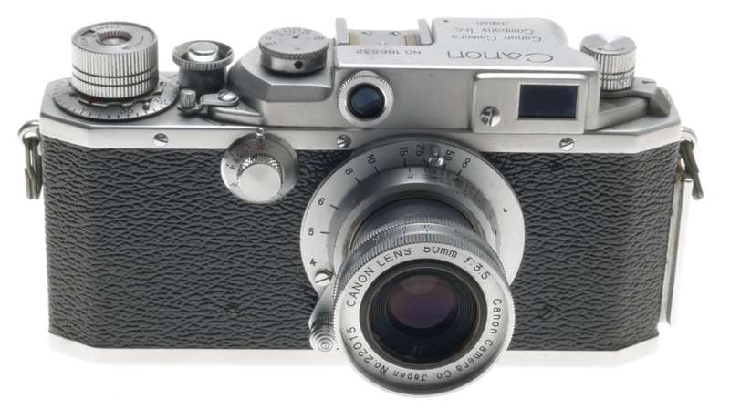 CANON IIF 2F RANGEFINDER TYPE 1:3.5/50mm COMPACT LENS CASED CAP CLEAN f50mm RARE