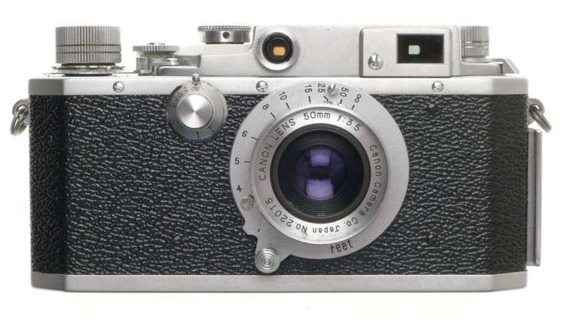 CANON IIF 2F RANGEFINDER TYPE 1:3.5/50mm COMPACT LENS CASED CAP CLEAN f50mm RARE