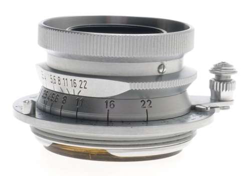 MINT- SUMMARON 1:3.5/35mm CHROME COMPACT 3.5 f=3.5cm NUMBERED LEICA METRIC LENS