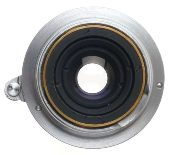 MINT- SUMMARON 1:3.5/35mm CHROME COMPACT 3.5 f=3.5cm NUMBERED LEICA METRIC LENS
