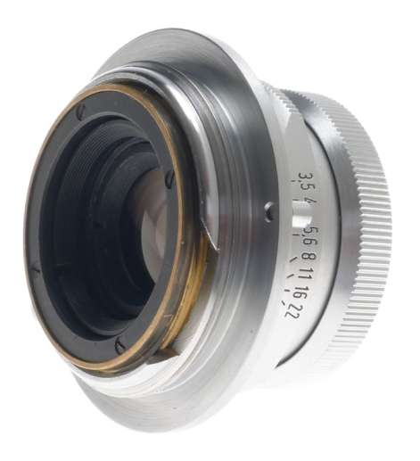 MINT- SUMMARON 1:3.5/35mm CHROME COMPACT 3.5 f=3.5cm NUMBERED LEICA METRIC LENS