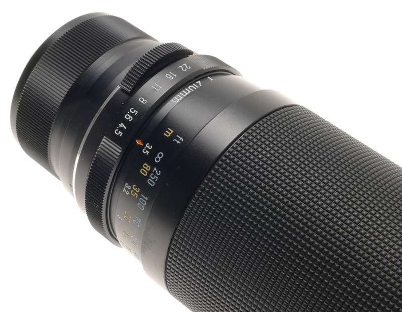 ASAHI PENTAX SUPER-MULTI-COATED TAKUMAR-ZOOM 1:4.5/85-210mm BOX CASE HOOD FILTER