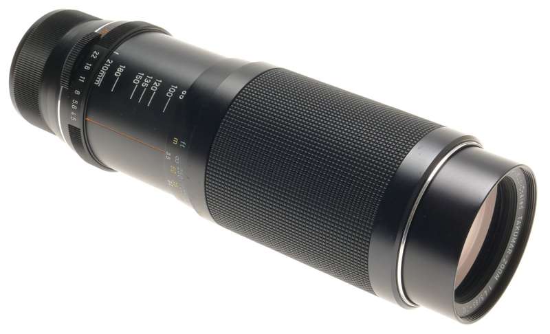 ASAHI PENTAX SUPER-MULTI-COATED TAKUMAR-ZOOM 1:4.5/85-210mm BOX CASE HOOD FILTER