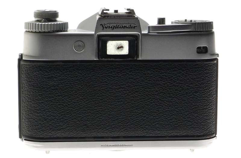VOIGTLANDER 35mm SLR VINTAGE FILM CAMERA BESSAMATIC COLO-SKOPAR 1:2.8/50mm LENS