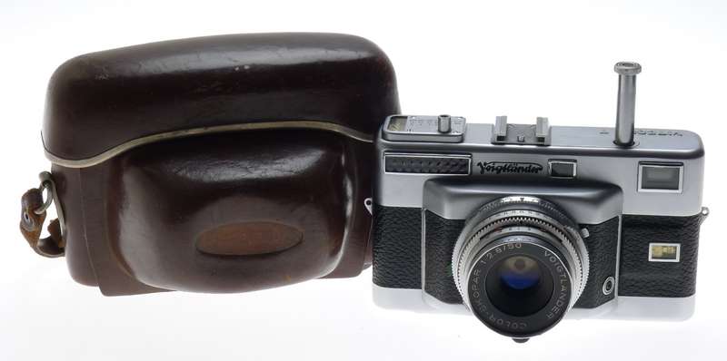 VOIGTLANDER VITESSA T RANGEFINDER VINTAGE CAMERA COLOR-SKOPAR 2.8/50mm LENS CASE