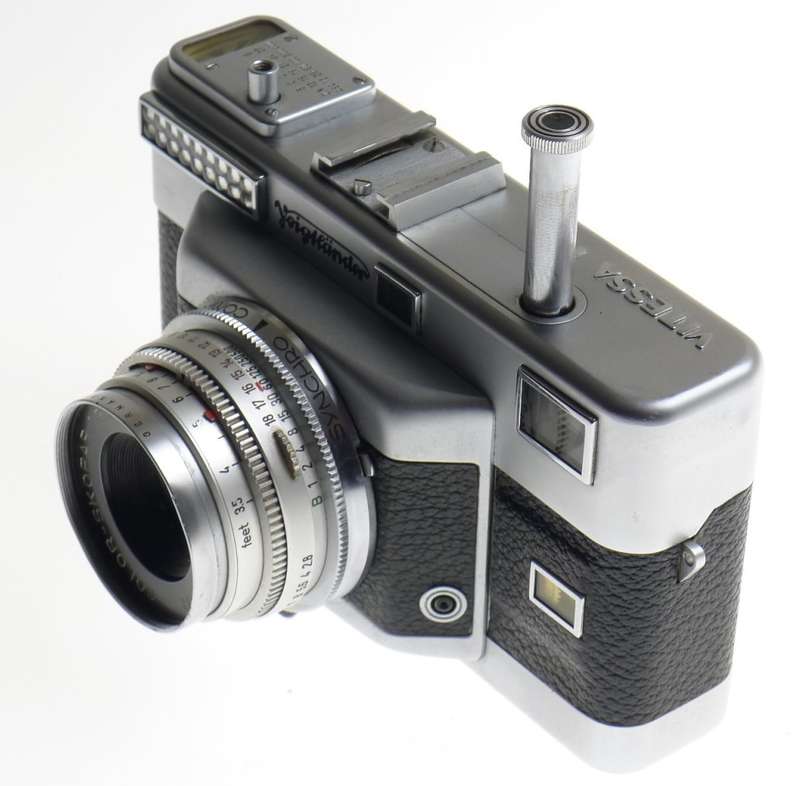VOIGTLANDER VITESSA T RANGEFINDER VINTAGE CAMERA COLOR-SKOPAR 2.8/50mm LENS CASE