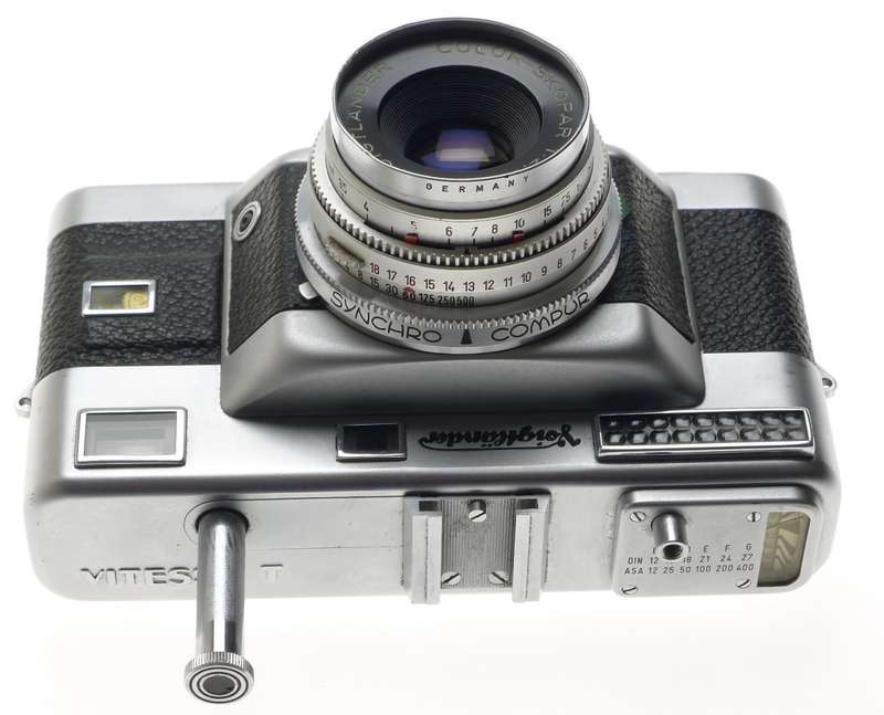 VOIGTLANDER VITESSA T RANGEFINDER VINTAGE CAMERA COLOR-SKOPAR 2.8/50mm LENS CASE