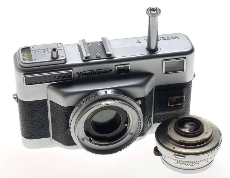 VOIGTLANDER VITESSA T RANGEFINDER VINTAGE CAMERA COLOR-SKOPAR 2.8/50mm LENS CASE