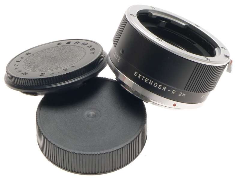 FOR LEICA R 2x EXTENDER-R MINT BOXED 11236 CAPS PERFECT OPTICS COMPLETE KIT RARE