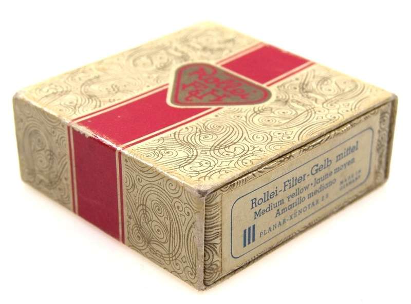 ROLLEI TLR CAMERA LENS GELB MITTEL BAY III PLANAR ZEISS