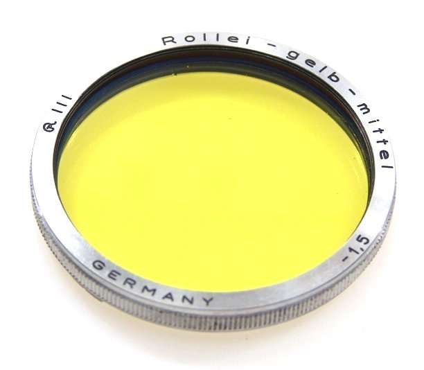 ROLLEI TLR CAMERA LENS GELB MITTEL BAY III PLANAR ZEISS