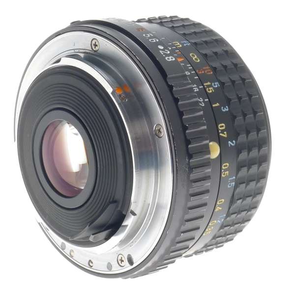 SMC PENTAX-A 1:2.8/28mm MINT PK CAMERA WIDE ANGLE LENS f=28mm CASE CAPS PERFECT