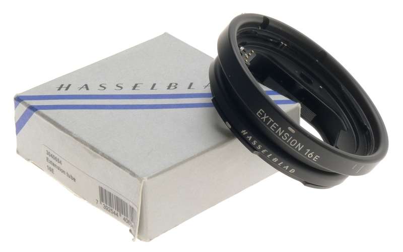 HASSELBLAD 16E EXTENSION TUBE LENS ADAPTER MOUNT MACRO 3040654 BOX BLUE LINE
