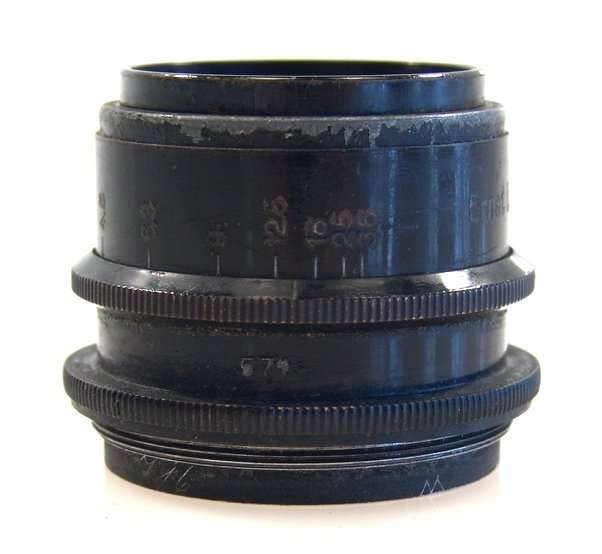 LEICA BLACK PAINT RARE ELMAR 4.5/13.5cm Serial Number 571 PRE WAR f=135mm CASE