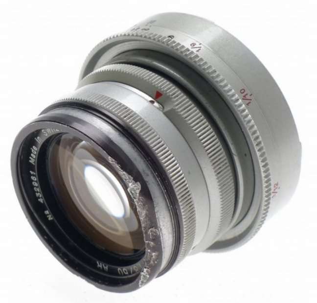 USED ALPA Mod. 5 RANGEFINDER CHROME CAMERA KERN-SWITAR 1.8/50mm AR LENS HOOD f50