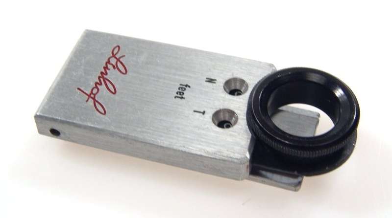 LINHOF PARALLAX CORRECTION CAMERA VIEW FINDER FLIP UP