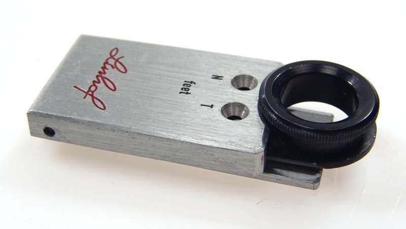 LINHOF PARALLAX CORRECTION CAMERA VIEW FINDER FLIP UP