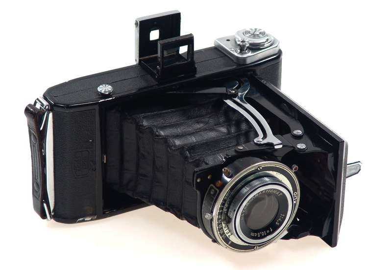 ZEISS IKON 521/2 BELLOWS CAMERA ANSTIGMAT 4.5/10.5cm NR