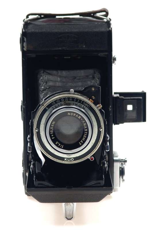 ZEISS IKON 521/2 BELLOWS CAMERA ANSTIGMAT 4.5/10.5cm NR