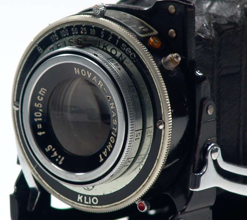 ZEISS IKON 521/2 BELLOWS CAMERA ANSTIGMAT 4.5/10.5cm NR