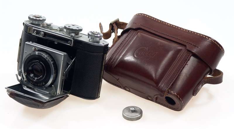 CERTO VINTAGE CAMERA TESSAR 3.5 f=50mm ZEISS RED T LENS