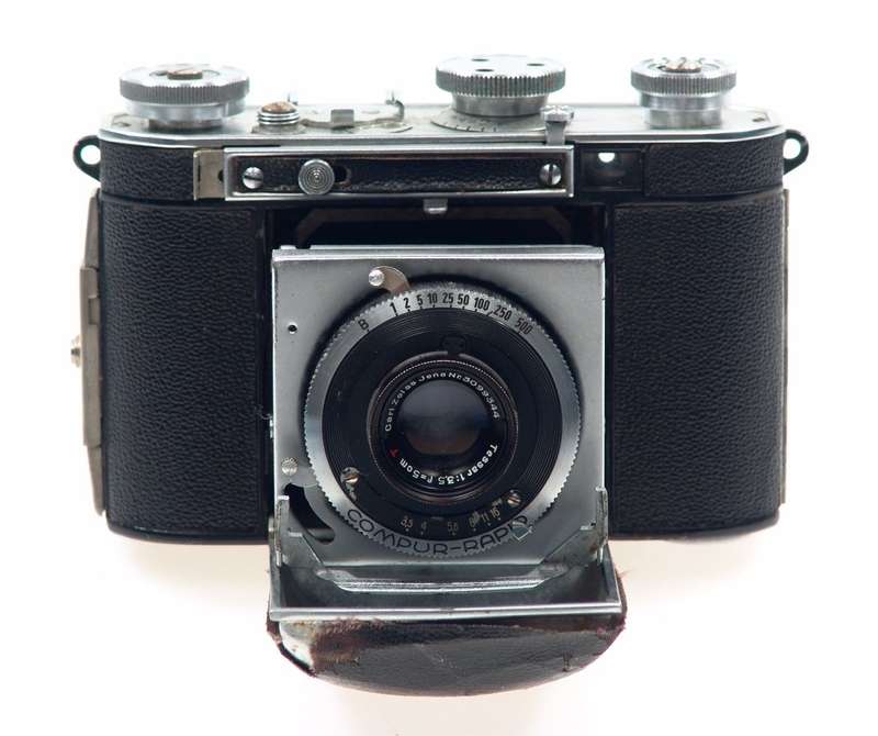CERTO VINTAGE CAMERA TESSAR 3.5 f=50mm ZEISS RED T LENS