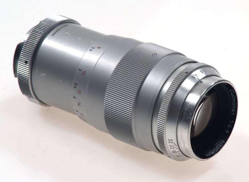 STEINHEIL CULMINAR 4.5 f=135mm VL CAMERA LENS CAP CASE