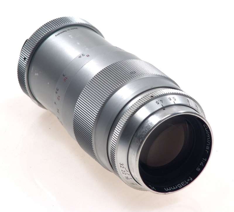 STEINHEIL CULMINAR 4.5 f=135mm VL CAMERA LENS CAP CASE