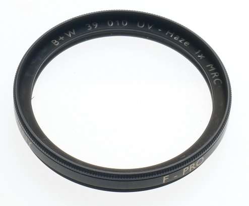 B+W PROFESSIONAL FILTER UV HAZE 39 MRC 1x FITS LEICA LENSES FOR M9 M8