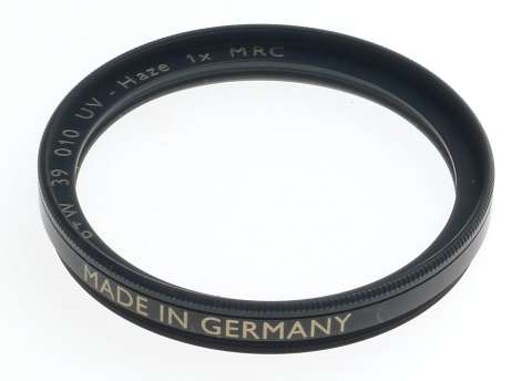 B+W PROFESSIONAL FILTER UV HAZE 39 MRC 1x FITS LEICA LENSES FOR M9 M8