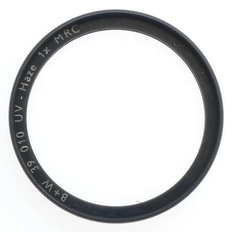B+W PROFESSIONAL FILTER UV HAZE 39 MRC 1x FITS LEICA LENSES FOR M9 M8
