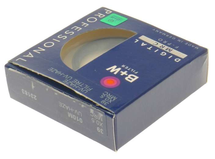 B+W PROFESSIONAL FILTER UV HAZE 39 MRC 1x FITS LEICA LENSES FOR M9 M8