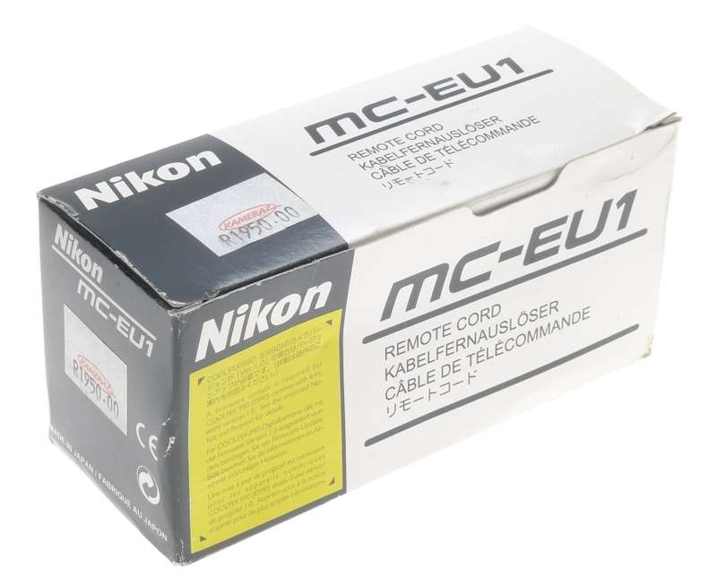 NIKON MC-EU1 REMOTE CORD FITS COOLPICS 800 990 4300 4500 5000 5700 8700 MINT BOX