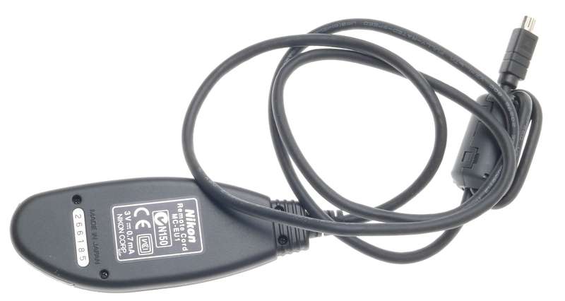NIKON MC-EU1 REMOTE CORD FITS COOLPICS 800 990 4300 4500 5000 5700 8700 MINT BOX