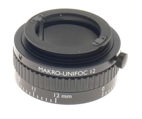 SCHNEIDER MAKRO-UNIFOC12 LENS ADAPTER MOUNT MINT CAPS KEY 17,4-29,4mm BOXED